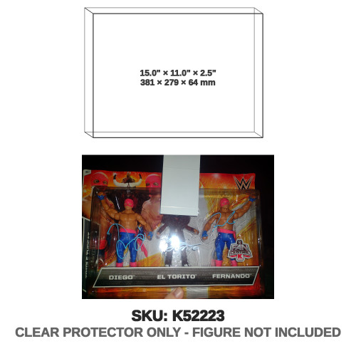 Mattel WWE Fan Central Triple Threat Match Diego El Torito Fernando