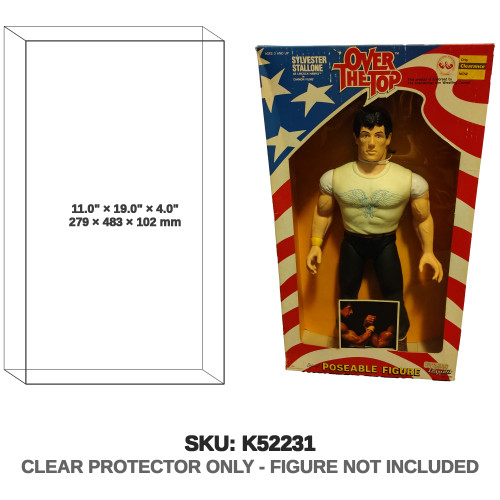 Sylvester Stallone Over The Top Poseable Figure