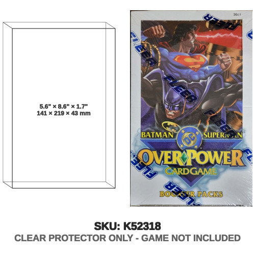 Fleer Skybox DC Comics Overpower Card Game Batman Superman Booster Packs