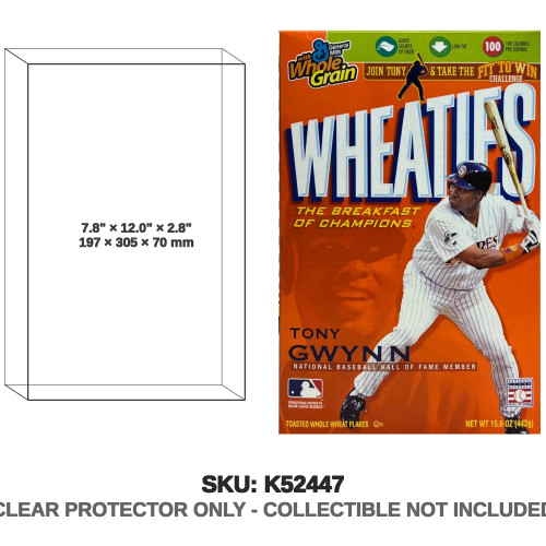 General Mills NFL Wheaties Cereal Box- “Tony Gwynn” HOF 2007 Commemorative Box
