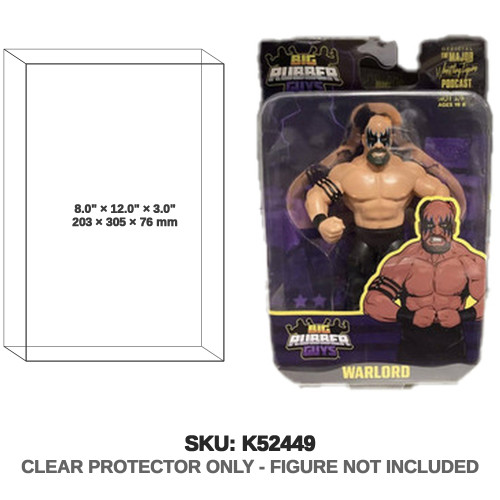 Warlord WWE Big Rubber Guys Figure