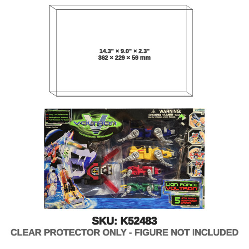 Trendmasters Voltron 1998 Mini Voltron 8 in