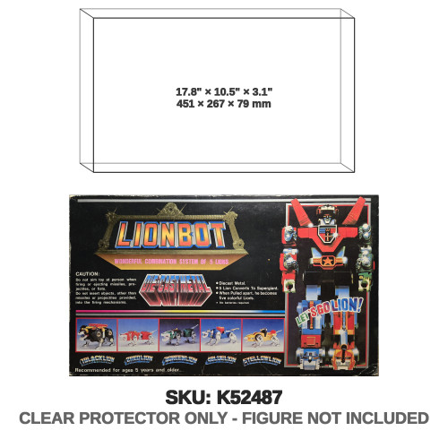 Bandai Voltron Lionbot 8 inch Diecast Metal