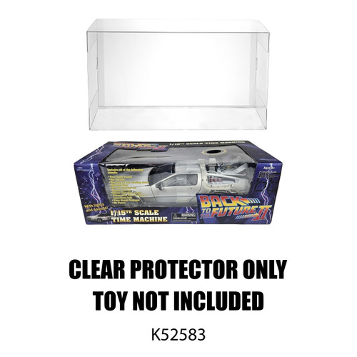 Protector For Diamond Select Toys Back to the Future 2 1:15 Scale Time Machine