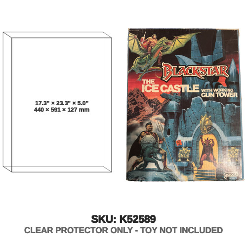 Galoob Blackstar The Ice Castle With Working Gun Tower