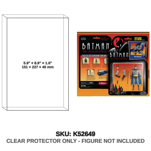 Batman The Animated Series with Batarang Figure