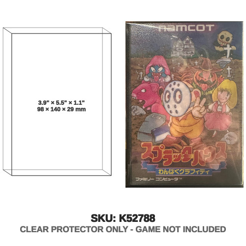 Mancot Splatterhouse Wanpaku Japan Nintendo Entertainment System (NES)