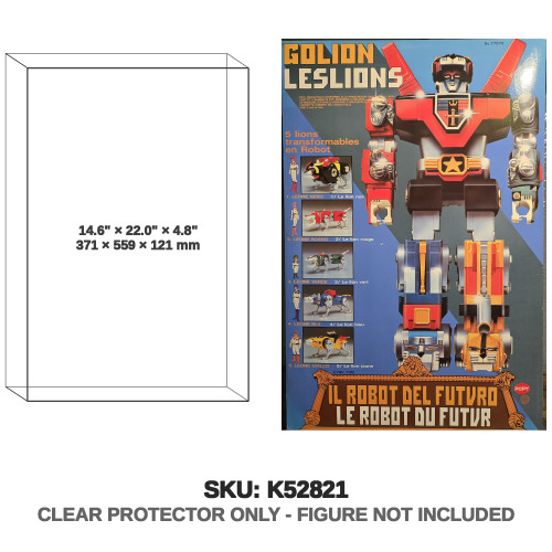 Popy Voltron Golion Leslions Italy/France