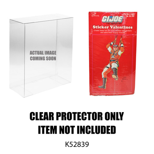 Protector For Hallmark G.I. Joe Sticker Valentines