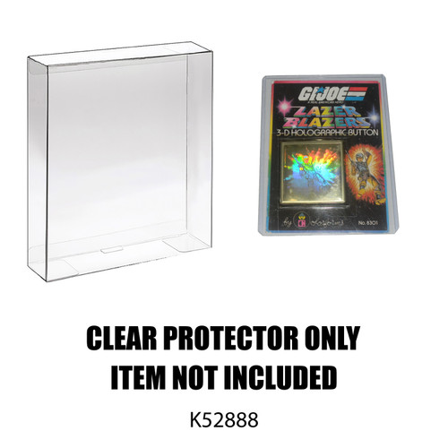 Protector For Colorforms G.I. Joe Lazer Blazers 3D Holographic Button