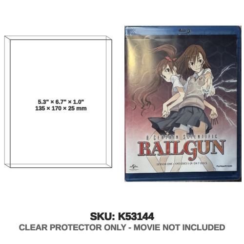 Funimation A Certain Scientific Railgun Season 1 Blu-ray