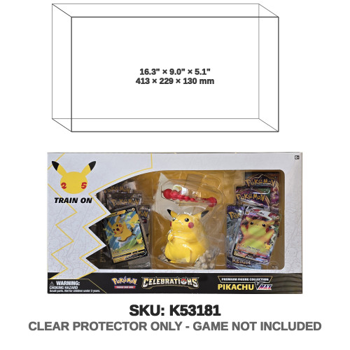 Pokemon Celebrations Pikachu Vmax Premium Figure Collection