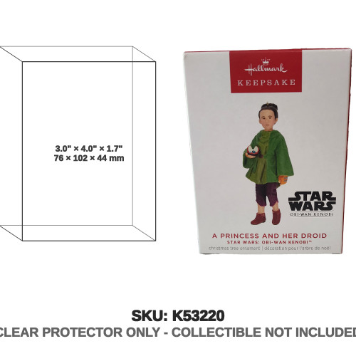 Hallmark Star Wars Obi-Wan Kenobi Keepsake Ornament A Princess and Her Droid 2023