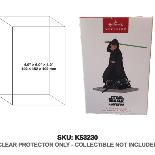 Hallmark Star Wars The Mandalorian Keepsake Ornament A Jedi Returns 2022 Hallmark Star Wars The Mandalorian Keepsake Ornament A Jedi Returns 2022