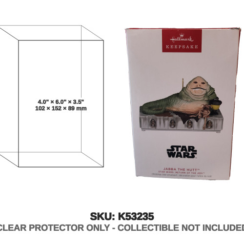 Hallmark Star Wars Return Of The Jedi Keepsake Ornament Jabba the Hutt 2023