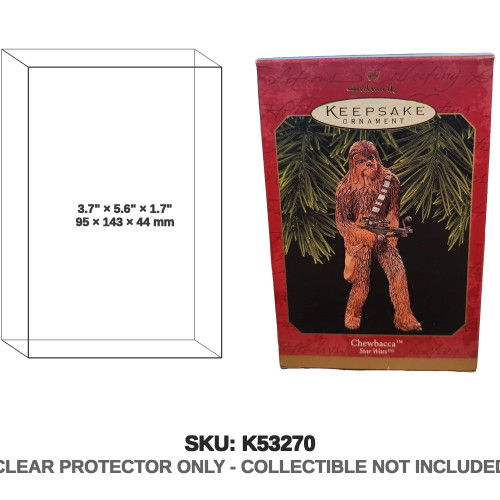 Hallmark Star Wars Keepsake Ornaments Chewbacca 1999