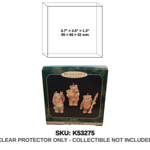 Hallmark Star Wars Keepsake Ornament Ewoks 1998