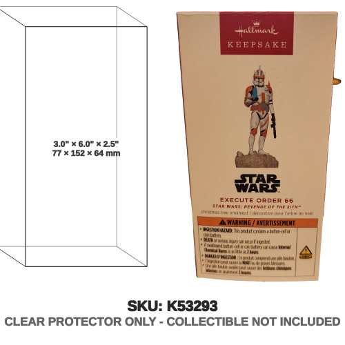 Hallmark Star Wars Revenge Of The Sith Keepsake Ornament Execute Order 66 2025