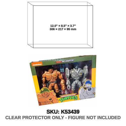 NECA Teenage Mutant Ninja Turtles Traag and Granitor 2-Pack