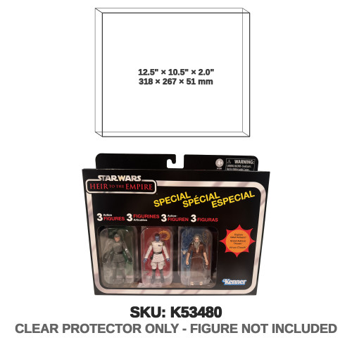 Kenner Star Wars Heir To The Empire Captain Gilad Pellaeon, Grand Admiral Thrawn, Joruus Cbaoth