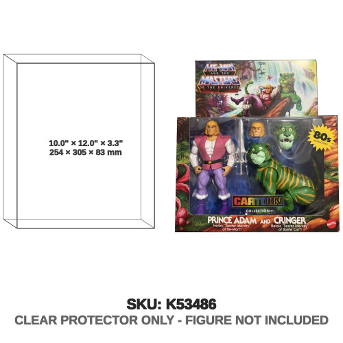 Prince Adam and Cringer Masters of the Universe Cartoon Collection 2-Pack