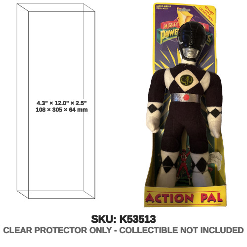 Black Ranger Power Rangers Action Pal Plush