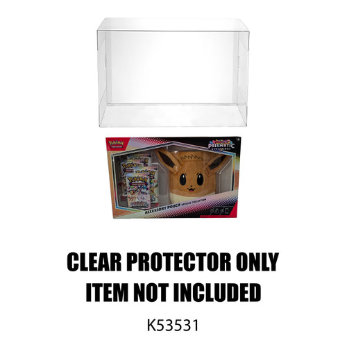 Protector For Pokemon Prismatic Evolutions Eevee Accessory Pouch Collection