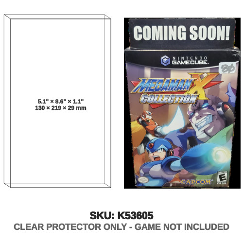 Capcom Store Display Box Mega Man X Preoder/Coming Soon