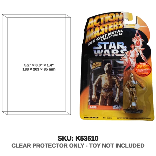 C-3PO Star Wars Action Masters Die Cast Figure