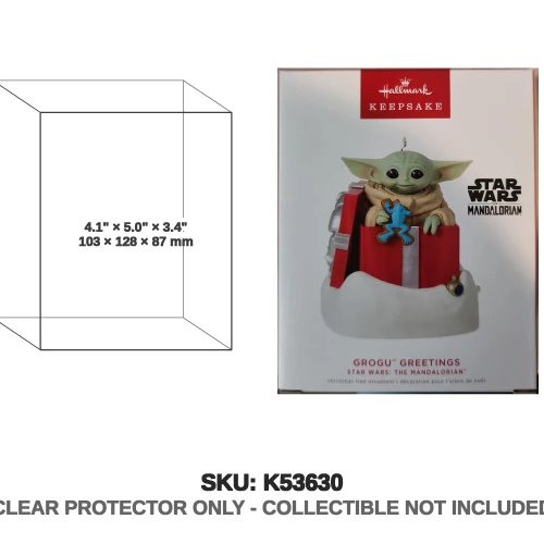 Hallmark Star Wars Keepsake Ornaments Grogu Greetings