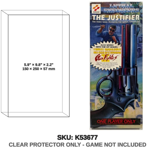 Lethal Enforcers The Justifier Player 1 Gun Sega Genesis