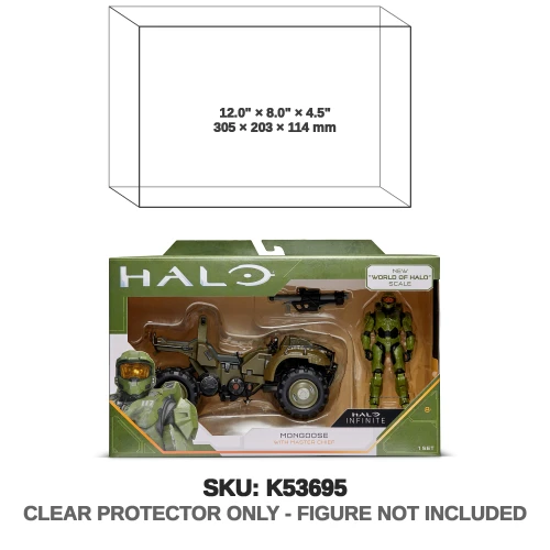 Mongoose with Master Chief Halo World of Halo Set