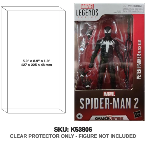 Peter Parker Black Suit Spider-Man 2 Marvel Legends Figure