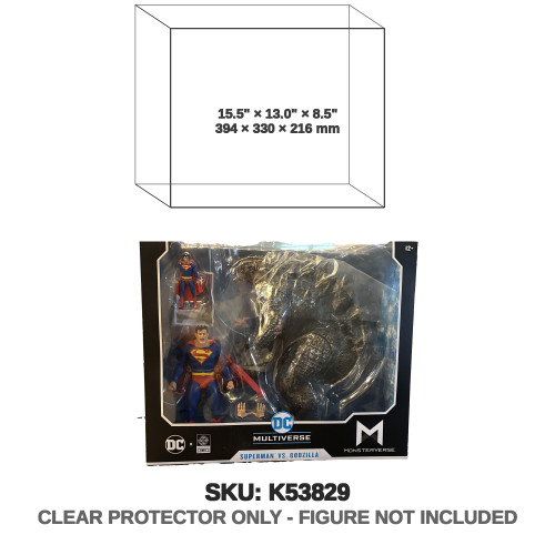 McFarlane DC Multiverse Superman vs Godzilla Action Figure