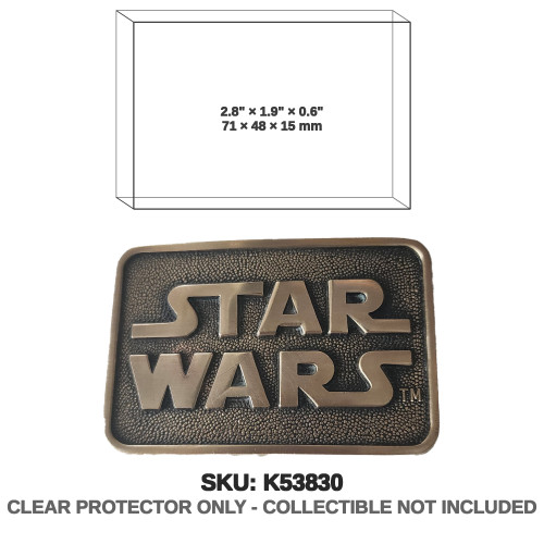Star Wars Brass Belt Buckle 1977