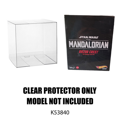 Protector For Mattel Hot Wheels Star Wars The Mandalorian Razor Crest Beskar Edition SDCC Die Cast Vehicle