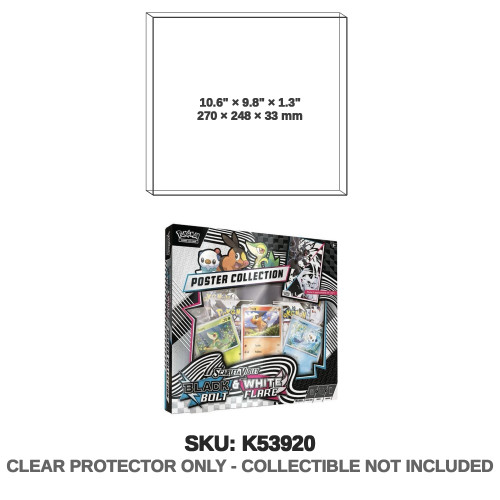 Pokemon Black Bolt & White Flare Poster Collection