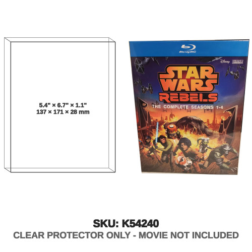 Disney Star Wars Rebels Complete Series Seasons 1 to 4 Blu ray