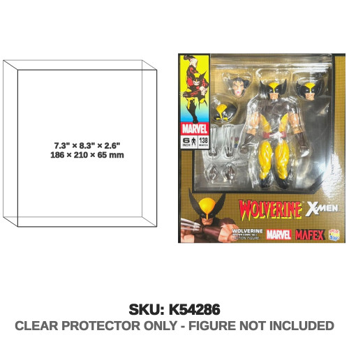 Medicom Marvel Mafex Wolverine Brown Comic Version 138