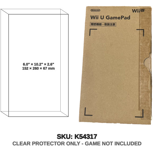 Nintendo Wii U Gamepad Replacement Controller In Shipper Box