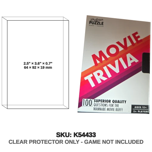 Professor Puzzle Movie Trivia Board Game