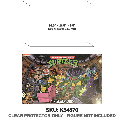 NECA Teenage Mutant Ninja Turtles Sewer Lair Standard Edition