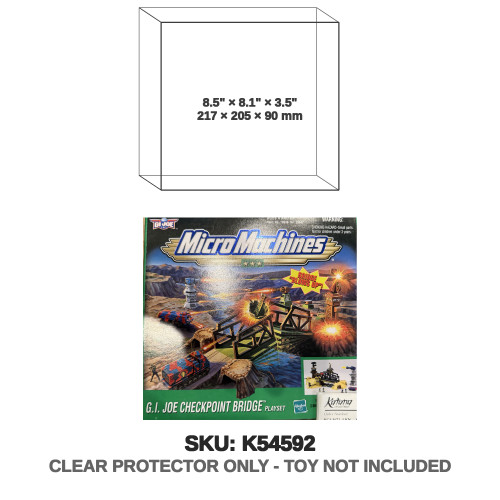 Galoob GI Joe Micro Machines Checkpoint Bridge