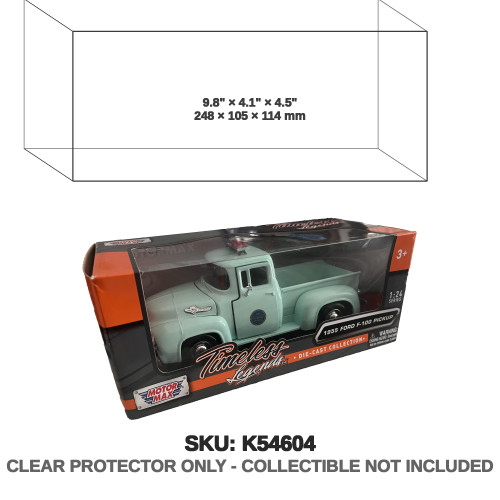 Motor Max 124 Scale Diecast Display Case Standard Edition