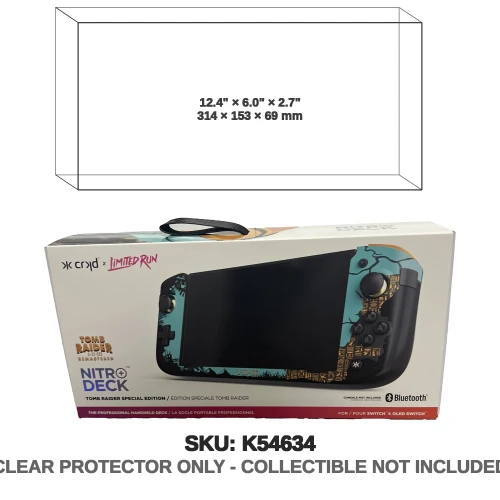 Limited Run Games Tomb Raider Nitro Deck Limited Edition Nintendo Switch