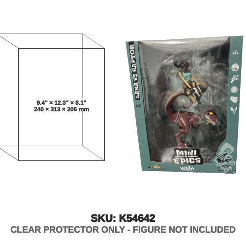 Weta Workshop Mini Epics Tomb Raider Lara Vs Raptor Standard Edition