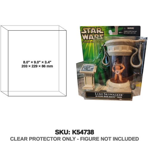 Luke Skywalker Echo Base Bacta Tank Star Wars Power of the Jedi Figure