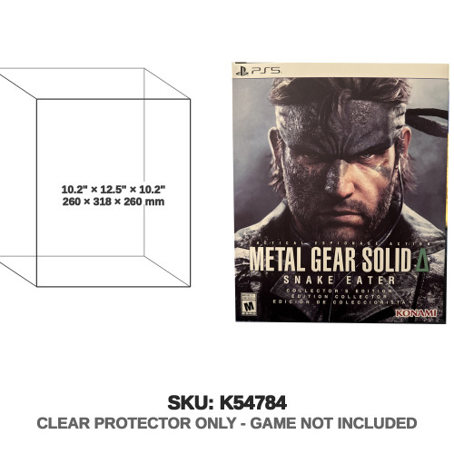 Konami Metal Gear Solid Delta Snake Eater Collectors Edition PS5 - different dimensions Konami Metal Gear Solid Delta Snake Eater Collectors Edition PS5 - different dimensions