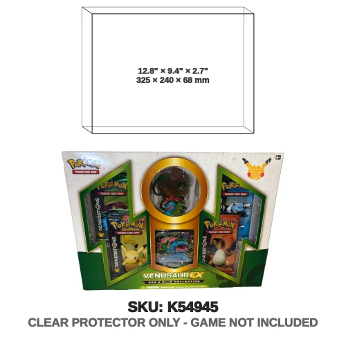 Red & Blue Pokemon Venusaur EX Collection
