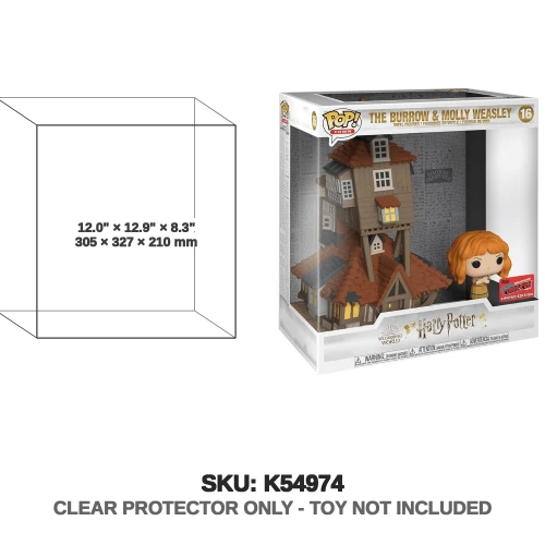 Funko Pop! Harry Potter The Burrow and Molly Weasley 16
